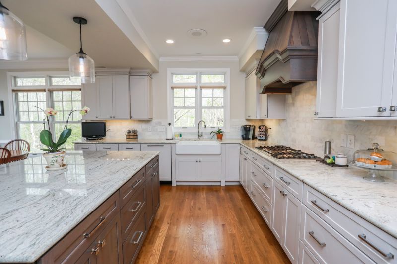 Kitchen Island with Granite Surface