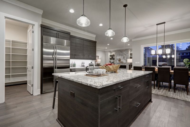 Modern Kitchen with Center Island