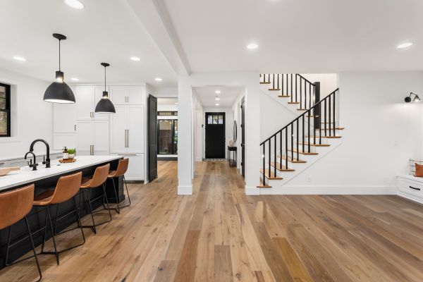 Kitchen Floor Replacement in Akron